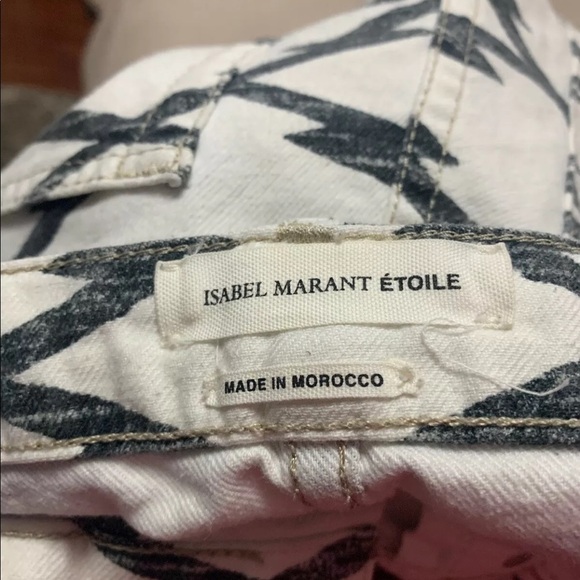 Isabel Marant Etoile Pants Geometric Pattern - Picture 3 of 4